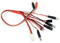 Cable 4.0mm to Deans/Futaba/Glow/Tamiya/TX (  )