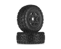 Arrma dBoots Sidewinder Tire on Black Wheel 108x44mm HEX17mm 2pcs (  )