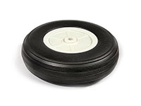 Light Rubber PU Wheel D102x5xH31mm 1pcs (  )