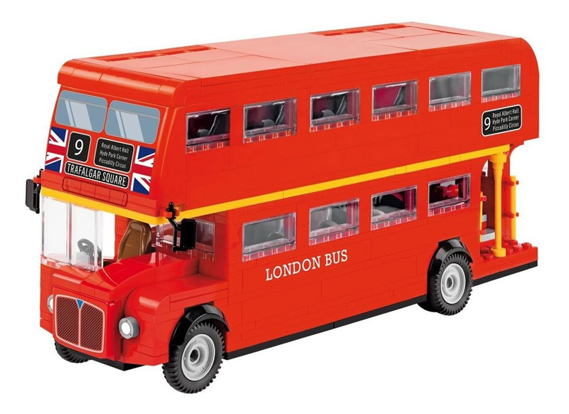 Конструктор Лондонский двухэтажный экскурсионный автобус Cobi London Bus 1:35 (COBI-1885) (нажмите для увеличения)