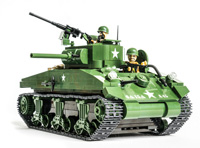 Cobi Small Army. Sherman M4A1 (  )