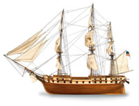 Artesania Latina US Constellation Frigate 1798 Wooden Model Ship 1/85 (нажмите для увеличения)