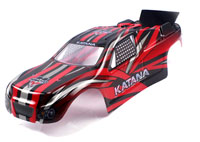 Himoto Katana E10XT Truggy Car Body Red (  )