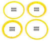 Heavy Duty Wheel Bead Lock Rings Yellow 2pcs (  )