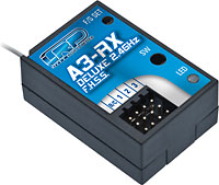 LRP A3-RX Deluxe 2.4GHz F.H.S.S. Receiver