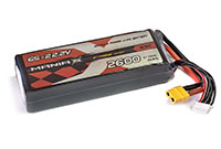 ManiaX eXtreme LiPo Battery 6S 22.2V 2600mAh 55C XT60 (нажмите для увеличения)