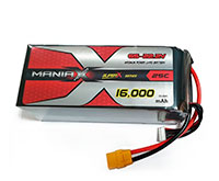 ManiaX SuperX LiPo Battery 6S 22.2V 16000mAh 25C XT90 (  )