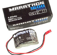 Team Orion Marathon 6V 1600mAh 2/3А Receiver Pack Hump JST-BEC (нажмите для увеличения)