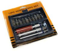 Haoye Hobby Knife Set 13pcs (  )