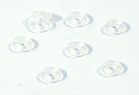 Silicone O-Ring P-3 Clear 8pcs