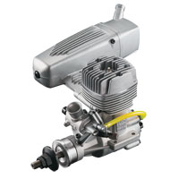 OS Max GGT15 15cc Glow Gasoline Engine with E-4040 Silencer (  )