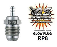 OS Max Glow Plug Turbo RP8 Cold (  )