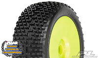 Proline Bow-Tie M2 1/8th Off-Road Buggy Tyres on V2 Yellow Wheels 2pcs (  )