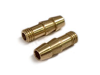 Copper Pressure Nipples d3.5xD5.5xM5xL17mm 2pcs (  )