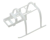 Landing Skid and Battery Mount White mCP X BL