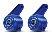 Aluminum 6061-T6 Steering Blocks Blue Stampede 2pcs (  )