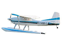 TopRC Cessna C185 PRO 1500mm on Floats Kit (  )