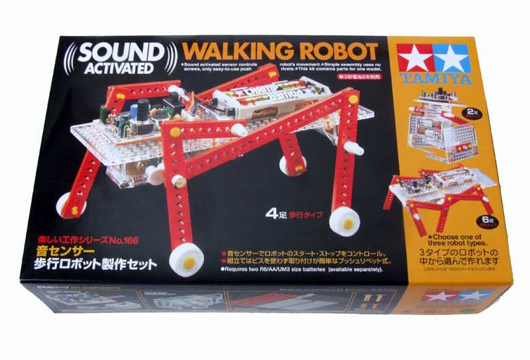 Конструктор Tamiya Sound Activated Walking Robot (RC8438) (нажмите для увеличения)
