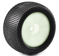 GRP Cubic A Soft Wide Tire on White Offset Dish HEX17mm 2pcs (  )
