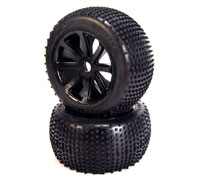 Viper Tires 4.0 on Cyclon Black Wheels HEX17mm 2pcs (  )