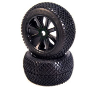 Matrix Tires 4.0 on Cyclon Black Wheels TRA5353X HEX17mm 2pcs (  )