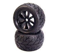 Velocity Tires 4.0 on Cyclon Black Wheels HEX17mm 2pcs (  )