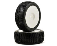Proline Blockade M3 1/8th Off-Road Buggy Tyres on White Wheels 2pcs (  )