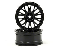 Front Mesh TC Wheel 54x26mm Black 2pcs (  )
