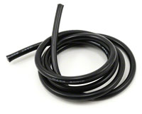 Silicone Wire 10AWG Black 5.26mm2 1m (  )