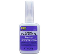 ZAP-O Foam Safe CA Glue Odorless 20ml (  )