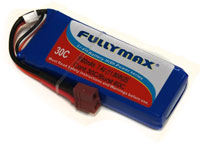 Fullymax LiPo Battery 2S 7.4V 1600mAh 30C T-Plug (  )