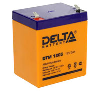 Delta DTM1205 AGM VRLA Battery 12V 5Ah (  )