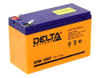 Delta DTM1207 AGM VRLA Battery 12V 7Ah (  )