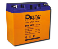 Delta DTM1217 AGM VRLA Battery 12V 17Ah (  )