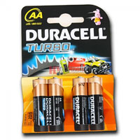 Duracell Alkaline Turbo MN1500/LR06 AA 4pcs (  )