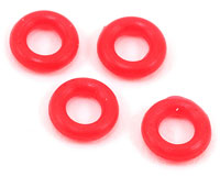 Silicone O-Ring P-3 3.5x1.9mm Red 4pcs (  )